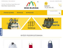 Tablet Screenshot of bestwear.pl